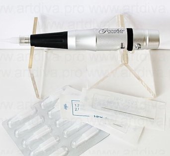 Машинка для татуажа Goochie Flat Line Гуччи модель 2010 года Машинка для татуажа Goochie Flat Line Гуччи модель 2010 года
