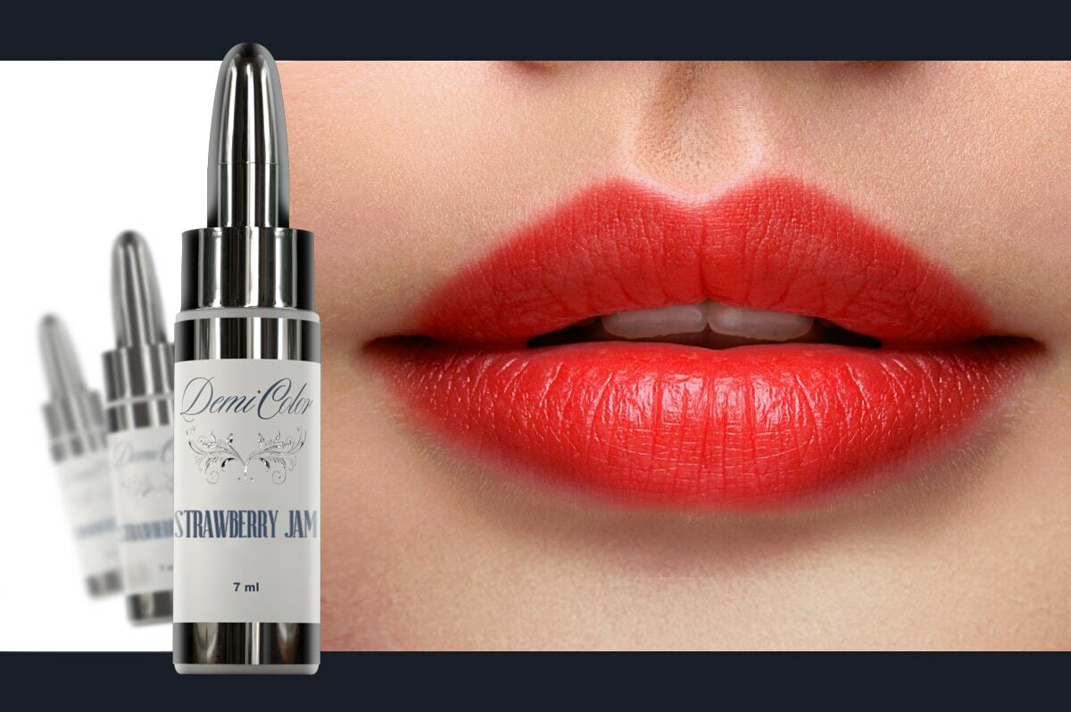Пигменты для губ DemiColor STRAWBERRY JAM (KЛУБНИЧНЫЙ ДЖЕМ) 7мл Пигменты для губ DemiColor STRAWBERRY JAM (KЛУБНИЧНЫЙ ДЖЕМ) 7мл
