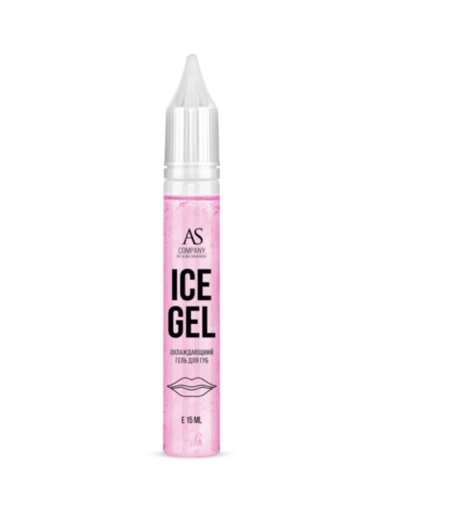 Охлаждающий гель для губ Ice gel AS company, 15 мл