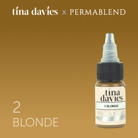 Пигмент для татуажа бровей "Tina Davies 'I Love INK' 2 Blonde"