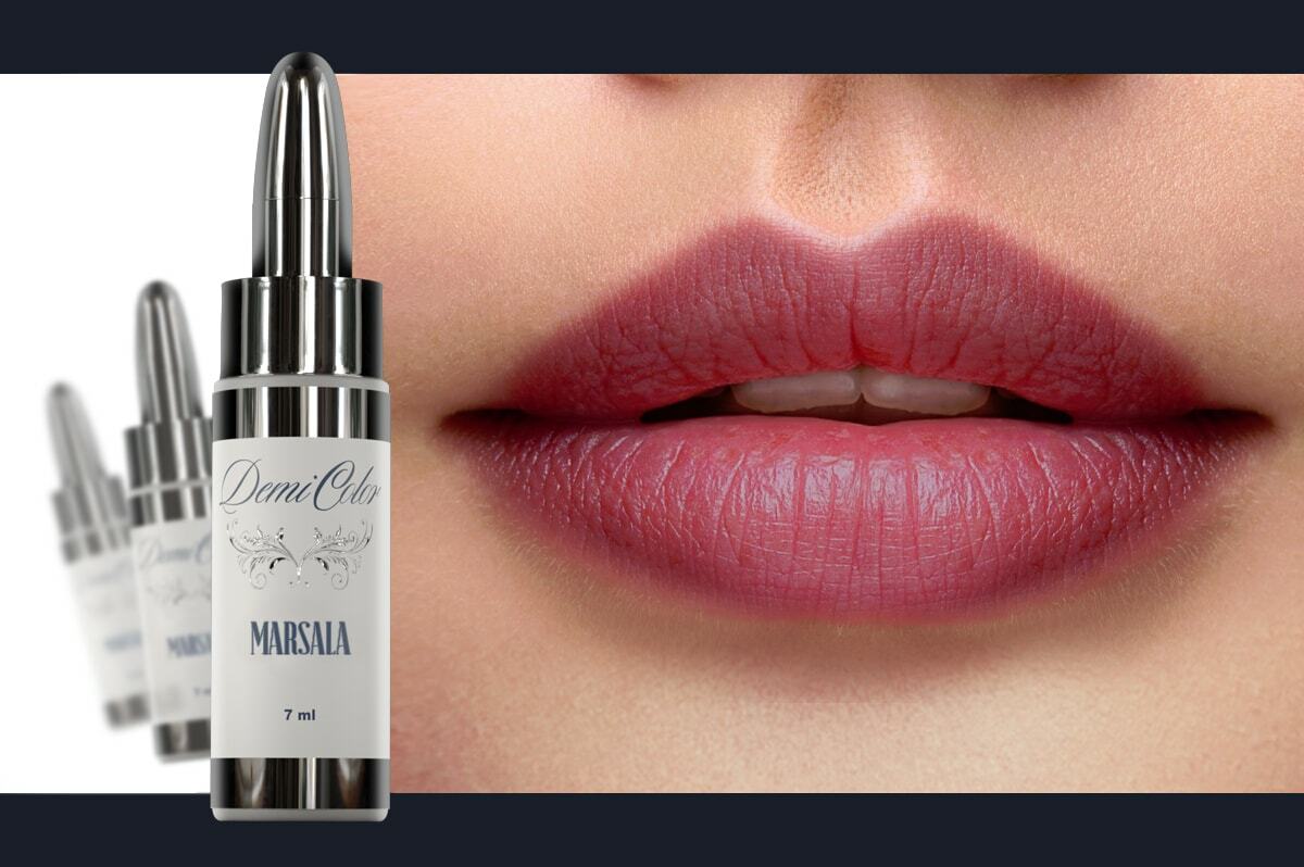 Пигменты для губ DemiColor MARSALA (МАРСАЛА) 7мл Пигменты для губ DemiColor MARSALA (МАРСАЛА) 7мл