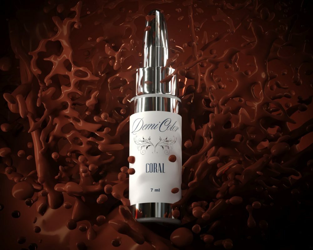 Пигменты для губ DemiColor Корал (CORAL) 7мл Пигменты для губ DemiColor Корал (CORAL) 7мл